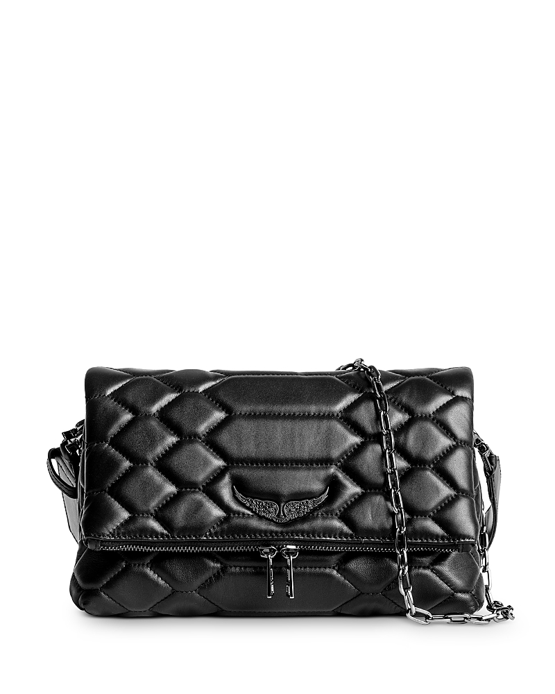 Zadig & Voltaire Xl Rocky Matte Scale Shoulder Bag