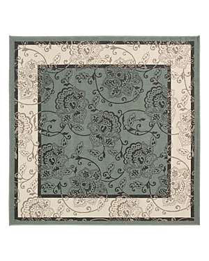 SURYA ALFRESCO ALF B SQUARE AREA RUG, 8'10 X 8'10 ALF9594-89SQ