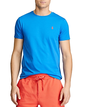 Polo Ralph Lauren Classic Fit Crewneck Tee In Colby Blue