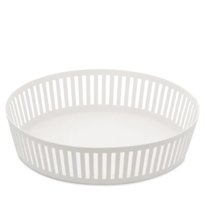 Yamazaki Tower Striped Steel Fruit Basket