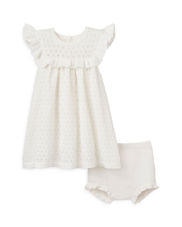 Elegant Baby Girls' Pointelle Dress & Bloomers Set Baby Bloomingdale's