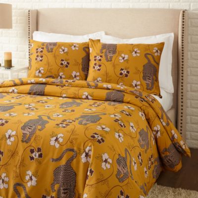 Tiger Duvet Cover Set, Full/Queen