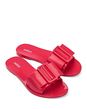 Melissa Women's Babe Slip On Buckled Sandals In Red