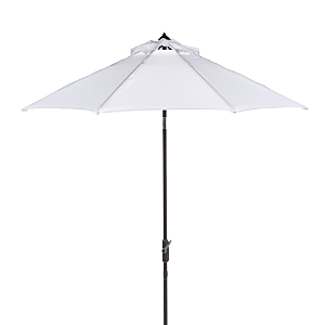 Shop Safavieh Ortega 9 Ft Crank Umbrella In White