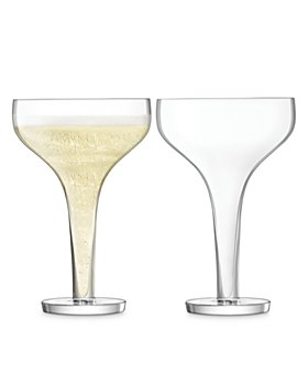 Set of 4 LSA Bar Martini Glass 180ml Clear 