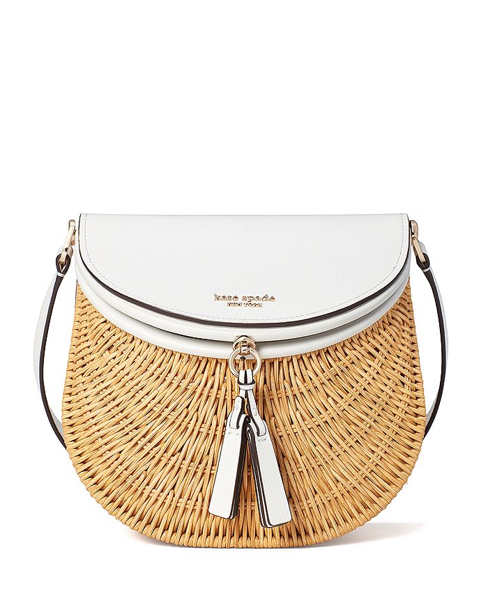 Kate spade cheap straw crossbody