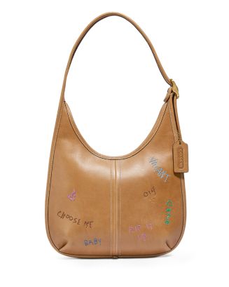 COACH Ergo Small Embroidered Leather Shoulder Bag