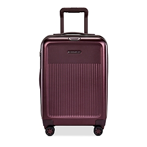 Shop Briggs & Riley Sympatico 2.0 International Carry-on Expandable Spinner In Plum