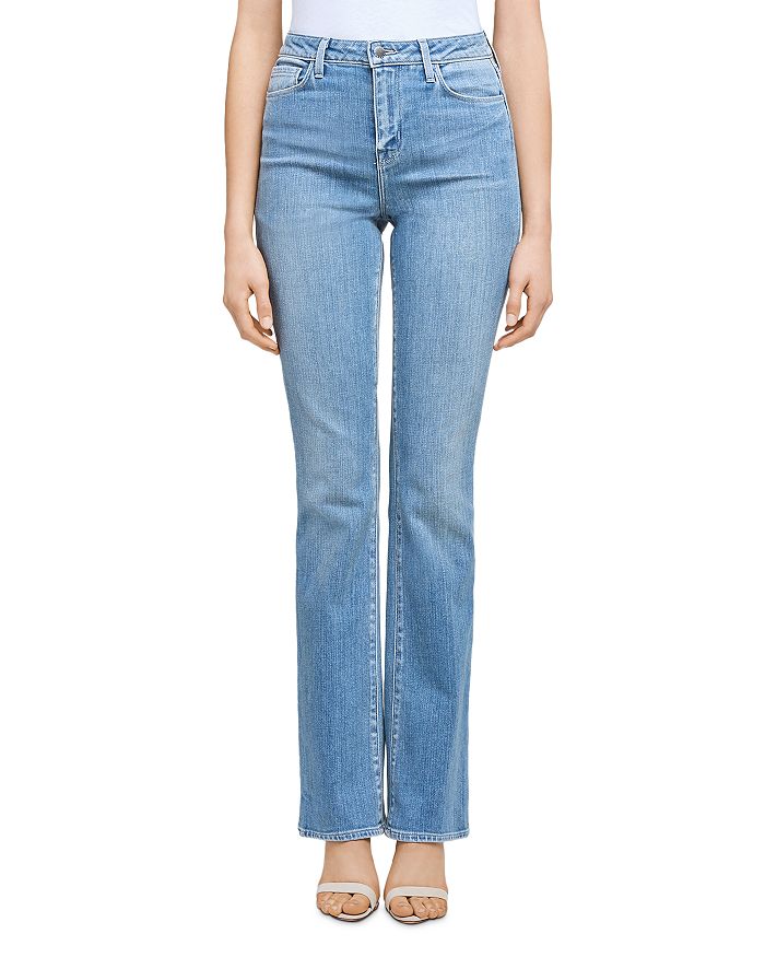 L AGENCE L'AGENCE ORIANA STRAIGHT LEG JEANS IN LANCASTER,2583RDM