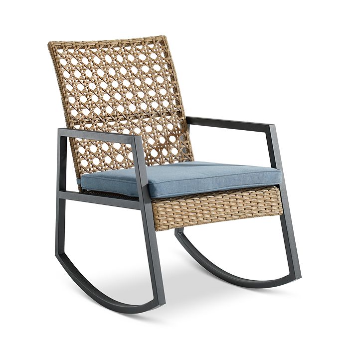 Sparrow & Wren Adrian Rattan Outdoor Patio Rocking Chair | Bloomingdale's
