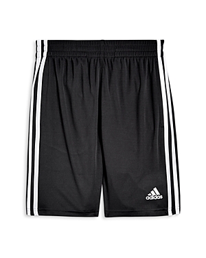 Shop Adidas Originals Boys' Classic 3 Stripe Athletic Shorts - Big Kid In Black