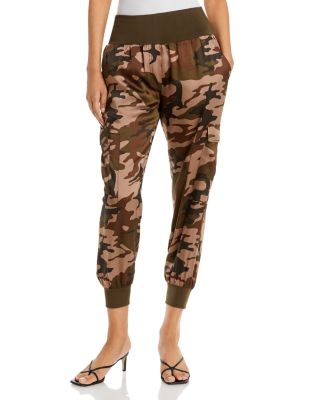 Cinq à Sept - Giles Camo Cropped Jogger Pants