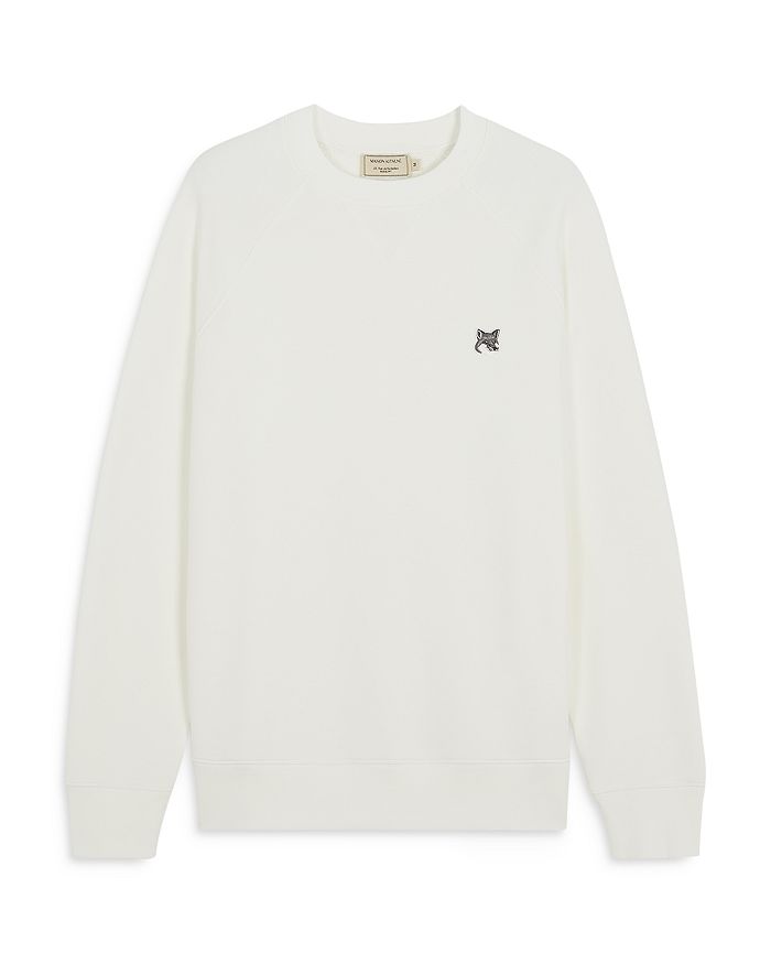 Maison Kitsuné Grey Fox Head Patch Sweatshirt | Bloomingdale's