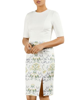 ted baker fitted dress