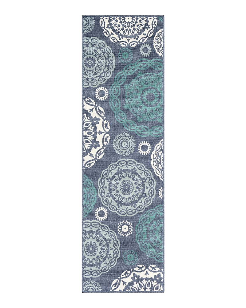 SURYA ALFRESCO ALF-J RUNNER AREA RUG, 2'5 X 7'10