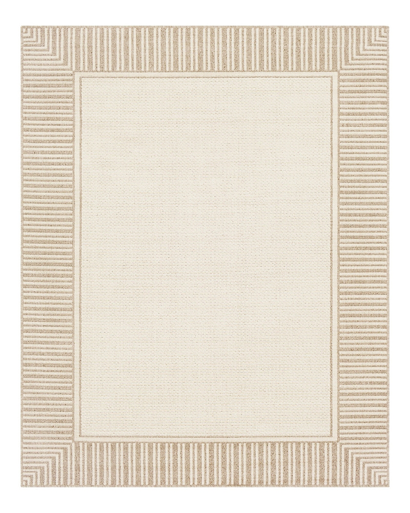 SURYA ALFRESCO ALF-N AREA RUG, 5'11 X 8'10