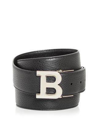 bally leather belt