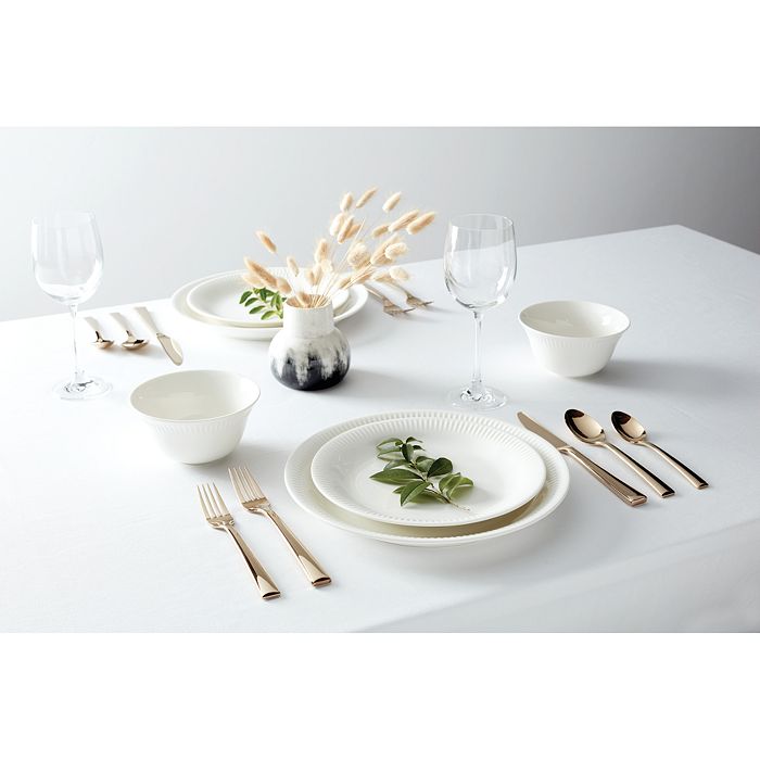 Lenox Profile 4-piece Dinner Plate Set In White