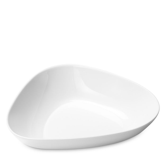 Shop Georg Jensen Sky Soup/pasta Bowl, Set Of 2 In White