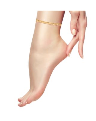 Double-Row Chain Anklet - Exclusive