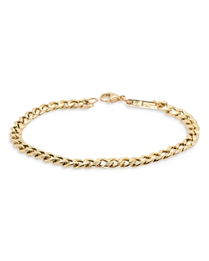 ZOË CHICCO 14K YELLOW GOLD CURB CHAIN BRACELET,MCCB 1 14K