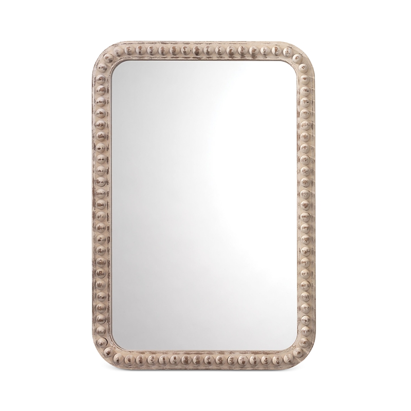 Jamie Young Audrey Rectangle Mirror In White