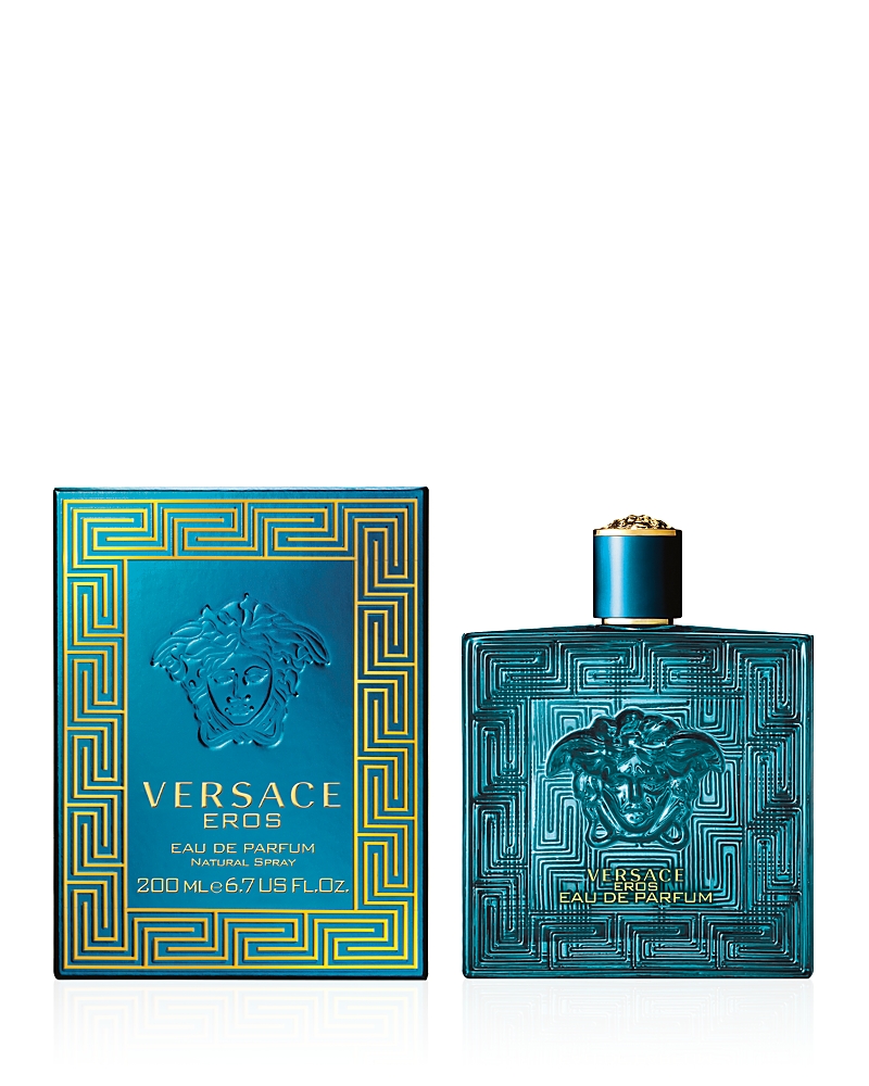 Versace Eros Eau De Parfum 6.7 Oz. In Blue