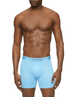 Microfiber Stretch Wicking Boxer Briefs, Pack of 3