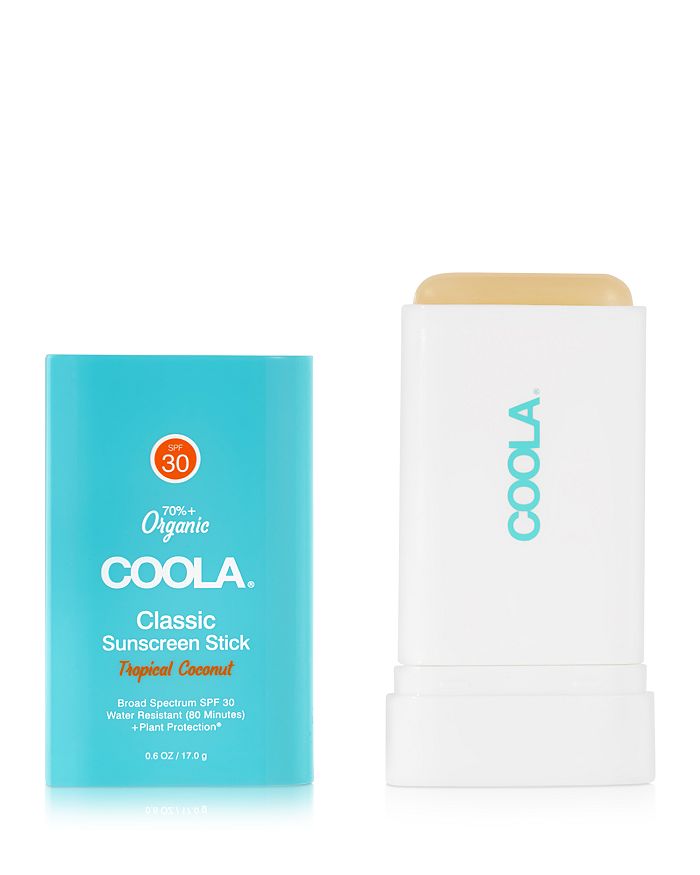 Shop Coola Classic Sunscreen Stick Spf 30 - Tropical Coconut 0.6 Oz.