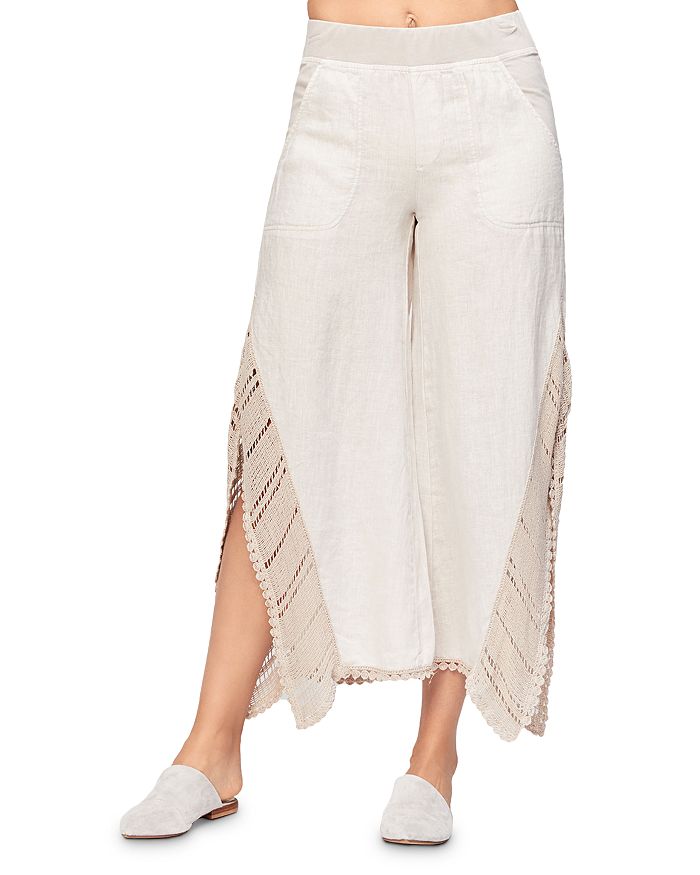 XCVI Senja Crochet Trim Gaucho Pants Bloomingdale s
