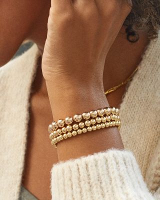 Pisa Beaded Stretch Bracelets, Set of 3