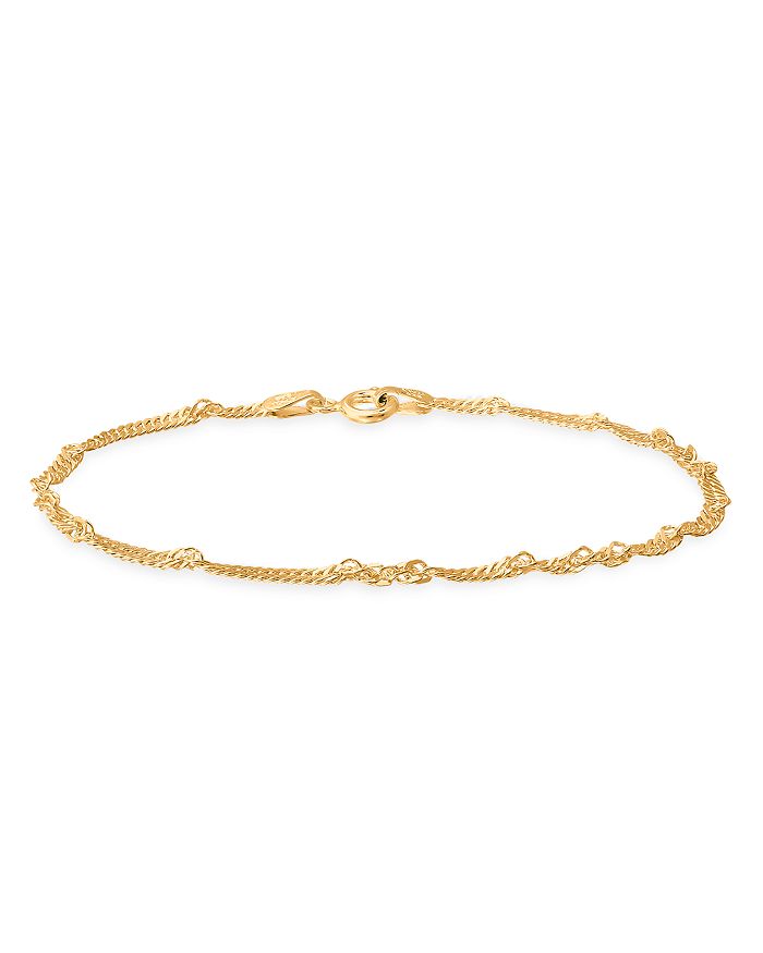 AQUA Twisted Curb Chain Bracelet 100 Exclusive Bloomingdale's