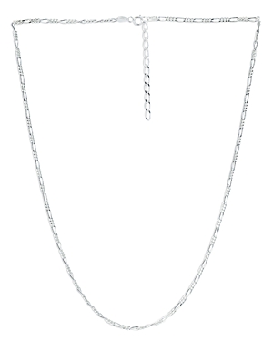 Aqua Figaro Link Necklace, 16 - 100% Exclusive In Silver