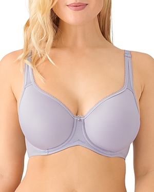 Wacoal Basic Beauty Full-figure Underwire Bra 855192, Up To H Cup In Dapple Gray