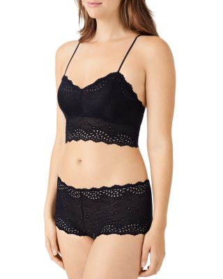 Inspired Eyelet Longline Bralette