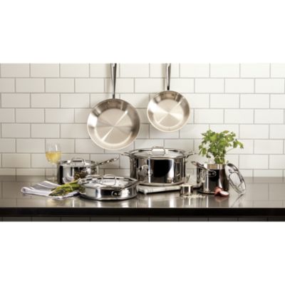 D3 Stainless Steel 10 Piece Cookware Set