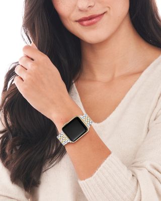 Two-Tone 18K Bracelet Band for Apple Watch&reg;, 38/40/41mm and 42/44/45/49mm