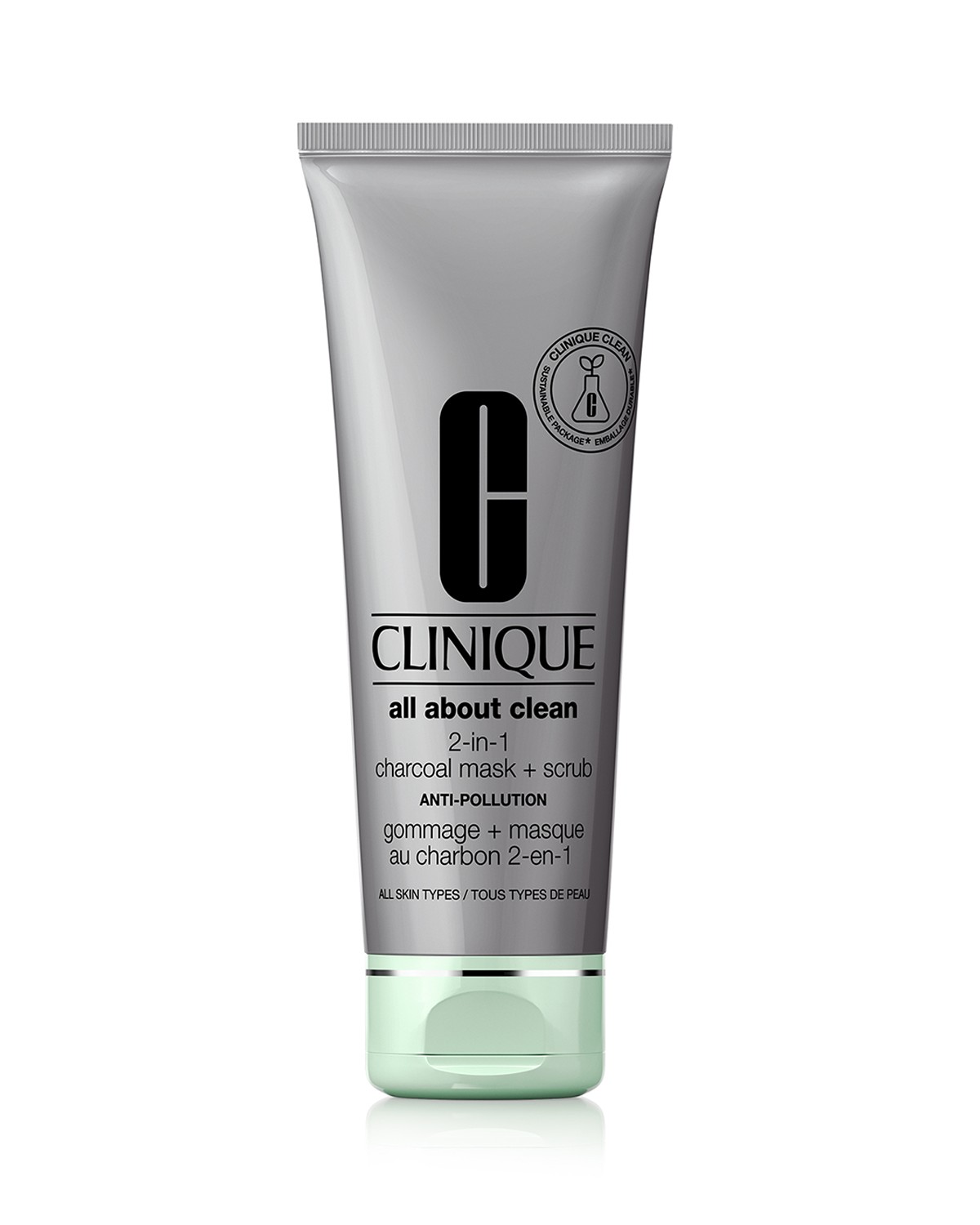 Clinique All About Clean 2-in-1 Charcoal Face Mask + Scrub