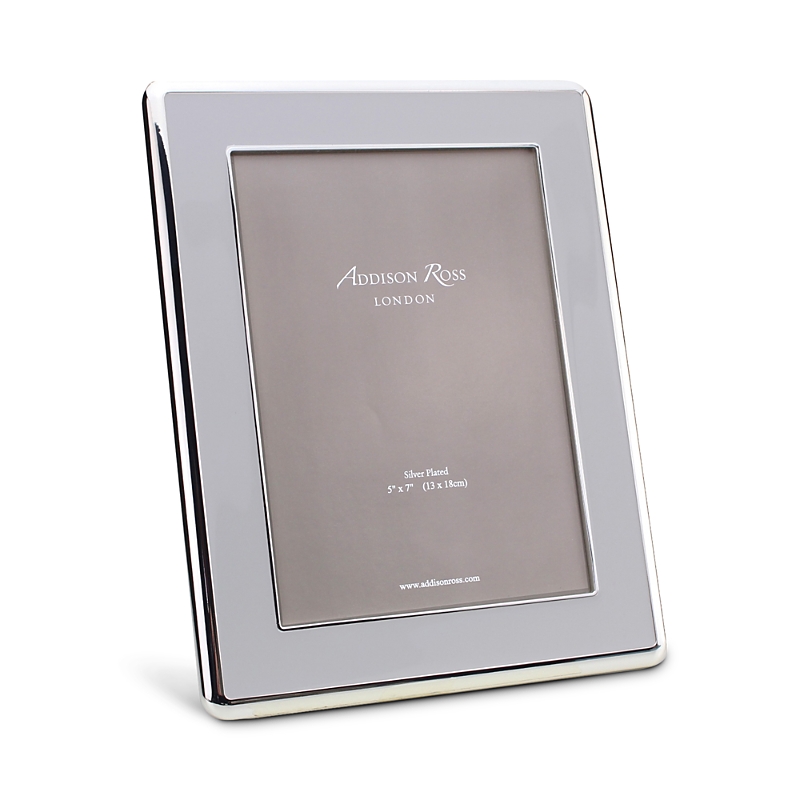 Addison Ross Silver & Chiffon Curved Frame, 4 x 6