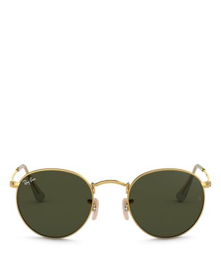  Icons Round Sunglasses, 50mm