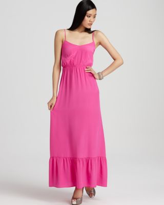 Twelfth Street by Cynthia Vincent Long Slip with Ruffle Maxi Dress |  Bloomingdale's Women
