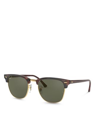 Polarized Classic Clubmaster Sunglasses, 51mm