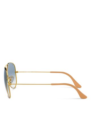  Original Brow-Bar Aviator Sunglasses, 58mm
