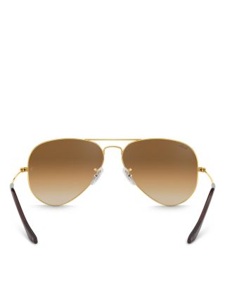  Original Brow-Bar Aviator Sunglasses, 58mm