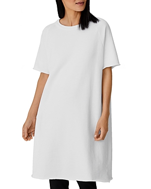 EILEEN FISHER BOXY ORGANIC COTTON DRESS,S1AEB-D4977M