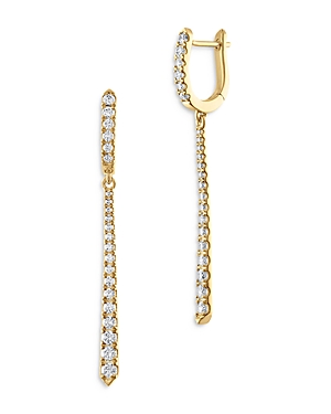 Bloomingdale's Diamond Huggie Drop Earrings in 14K Yellow Gold, 0.85 ct. t.w. - 100% Exclusive