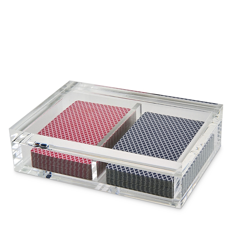 Tizo Design Lucite Card Set In Clear