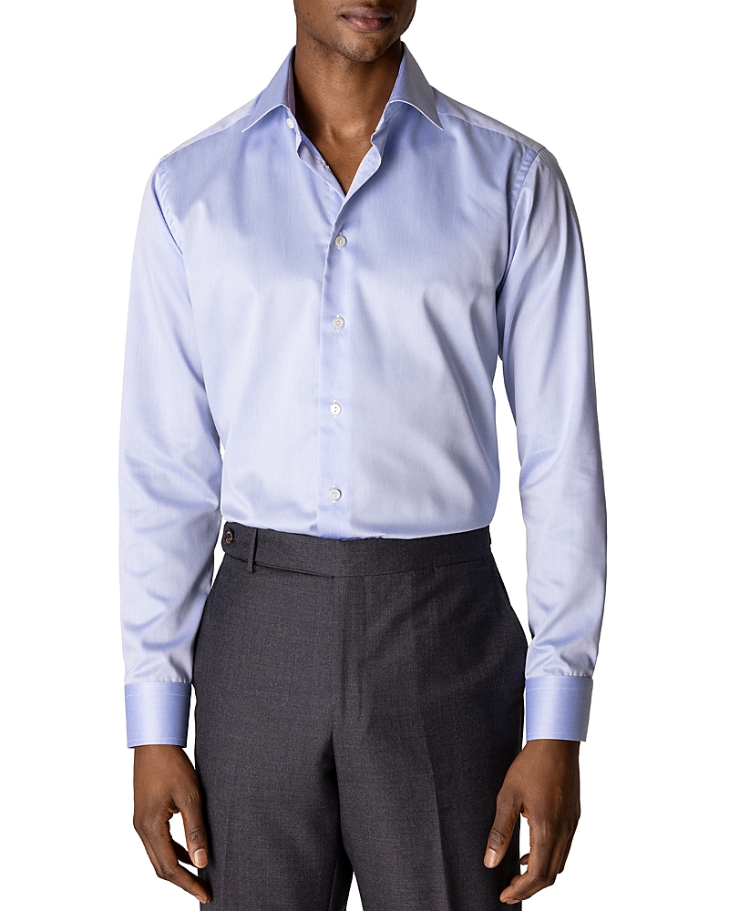 Eton Contemporary Fit Signature Twill Dress Shirt