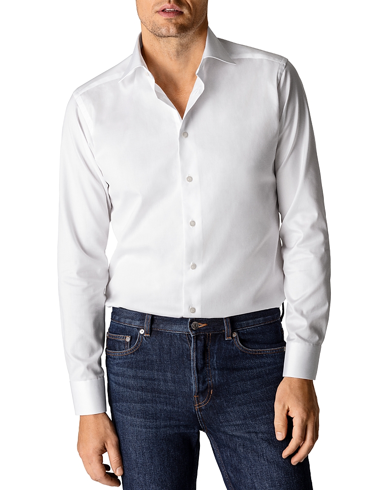 Eton Contemporary Fit Signature Twill Dress Shirt