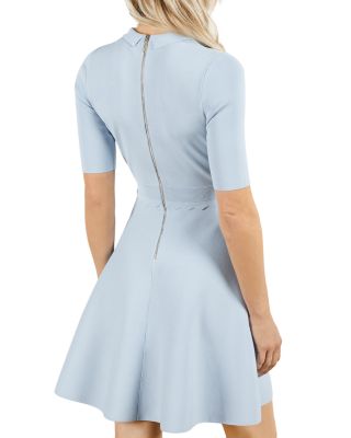 ted baker scallop skater dress Ted Baker Scallop Trim Knit Skater Dress